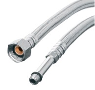 INVENA Pleteno crijevo od nehrđajućeg čelika 60 cm 3/8", unutarnji/vanjski navoj